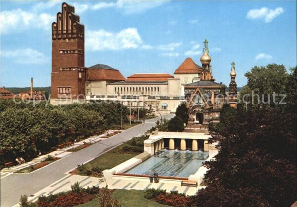Darmstadt Künstlerkolonie Russische Kapelle Hochz