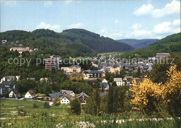 Bad Laasphe Teilansicht Kurstadt Wittgensteiner Ber