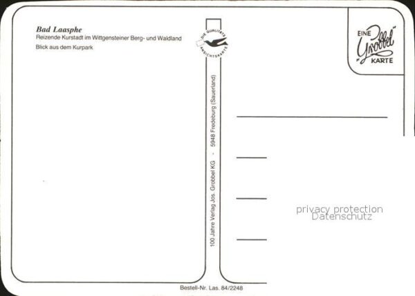 Bad Laasphe Kurpark Teich Kurstadt Wittgensteiner B – Bild 2
