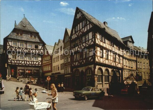 Wetzlar Eisenmarkt Wertherhaus Alte Münz Fachwe