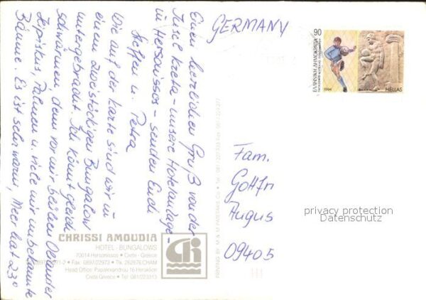Hersonissos Kreta Chrissi Amoudia Hotel Bungalows Swimmin – Bild 2