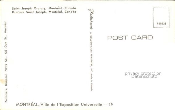 Montreal Quebec Saint Joseph Orator – Bild 2
