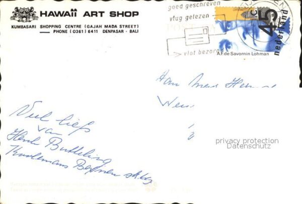 Bali Indonesien Hawaii Art Shop – Bild 2