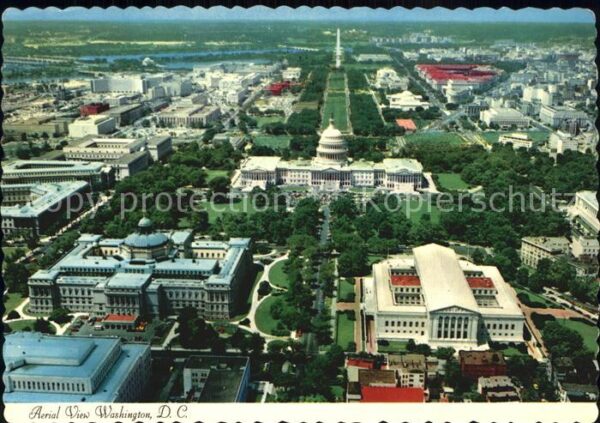 Washington DC Fliegeraufnahme