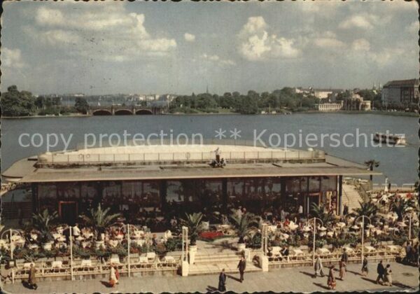 Hamburg Binnenalster Alsterpavillon