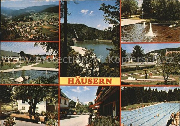 Haeusern Schwarzwald Schwimmbad