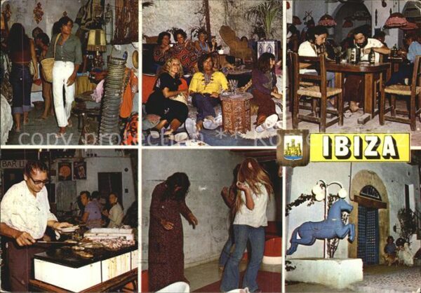 Ibiza Islas Baleares Restaurant Markt