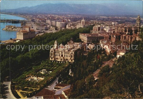Malaga Andalucia Stadtansicht