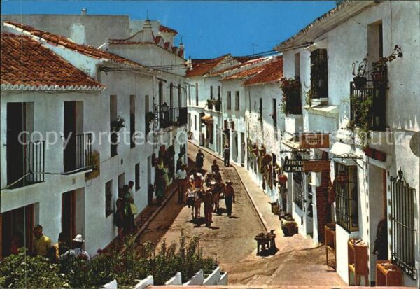 Mijas Typische Strasse