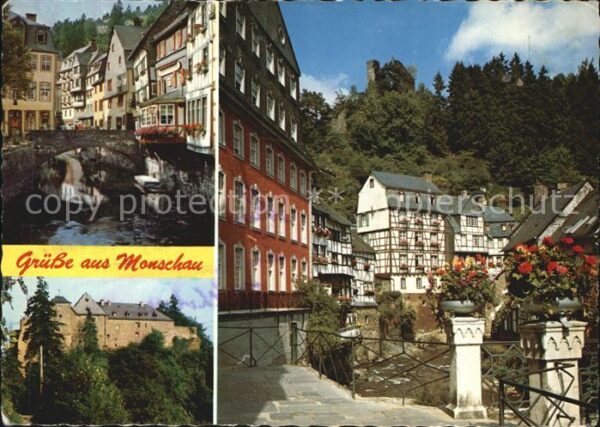 Monschau Stadtansicht