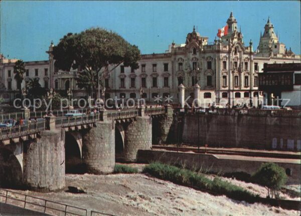 Lima Peru Stone Bridge
