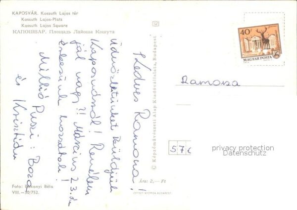 Kaposvar Lajos Platz – Bild 2