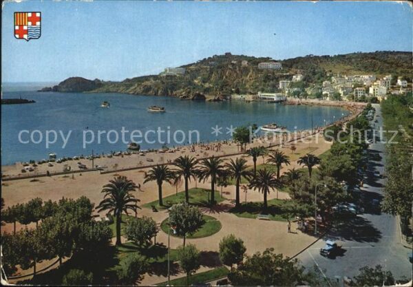 San Feliu de Guixols Strandpromenade