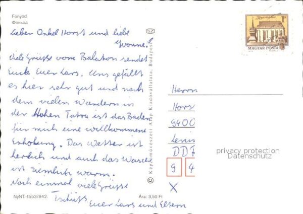 Fonyod Fuerdoe Einkaufszentrum Personenschiff – Bild 2