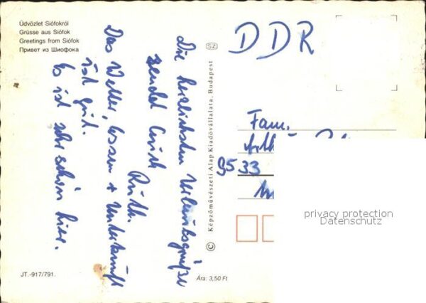 Siofokrol Personenschiff Hochhaus – Bild 2