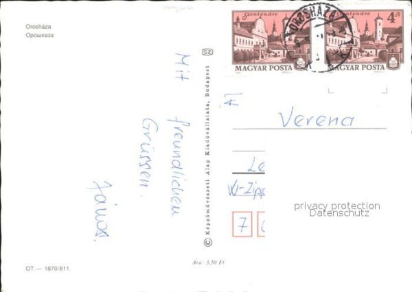 Oroshaza Platz Denkmal – Bild 2