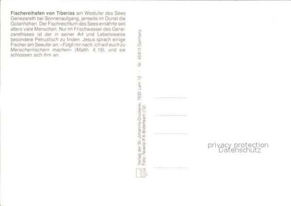 Tiberias Fischerreihafen – Bild 2