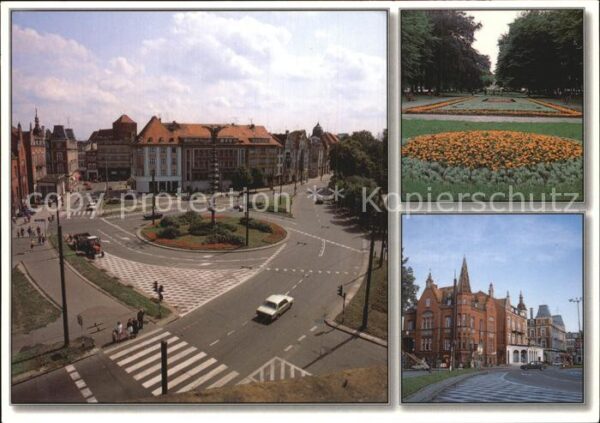 Slupsk Park Kreuzung