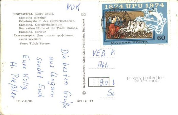 Szilvasvarad Erholungsheim der Gewerkschaften Campin – Bild 2