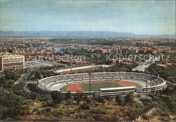 Roma Rom Stado Olimpico Fliegeraufnahme