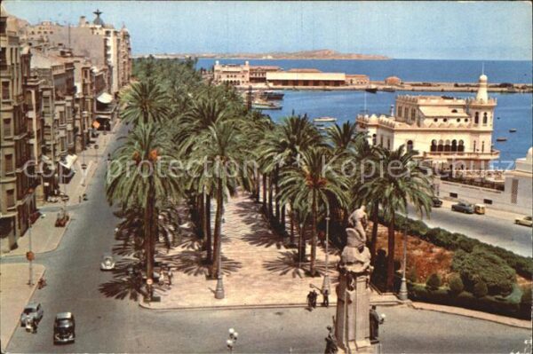 Alicante Monumento a Canalejas y Explanada de Es