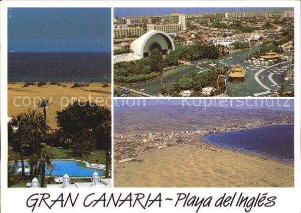 Playa del Ingles Swimmingpool Panorama Strand