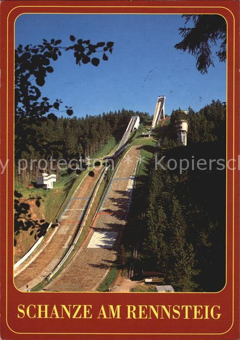 Oberhof Thueringen Schanze am Rennsteig