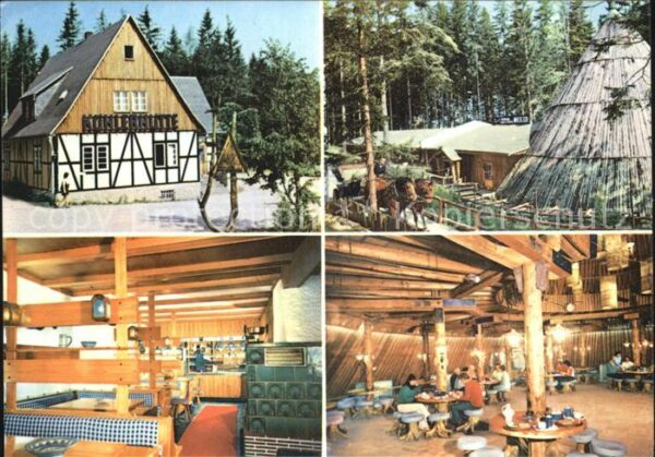 Sosa Erzgebirge Konsum Gaststätten Köhler und Meiler