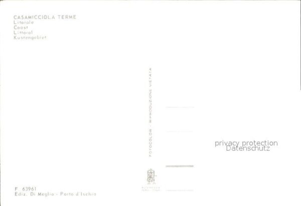 Casamicciola Terme Küstengebiet Pferdekutschen – Bild 2