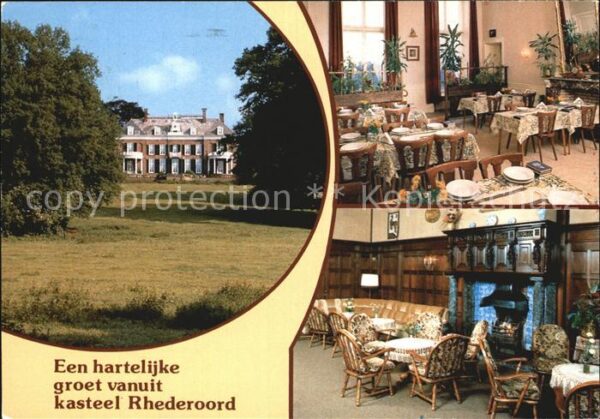 De Steeg Kasteel Rhederoord Gasträume