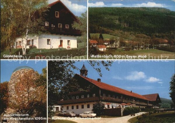 Rettenbach Sankt Englmar Gästehaus Hirschenstein Aussichtsturm K