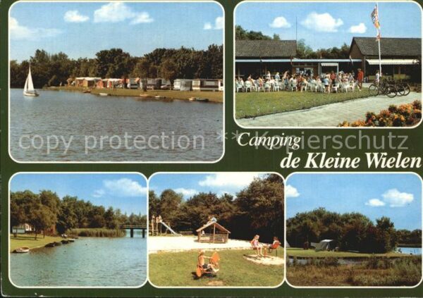 Leeuwarden Camping de Kleine Wielen Badesee Gastst