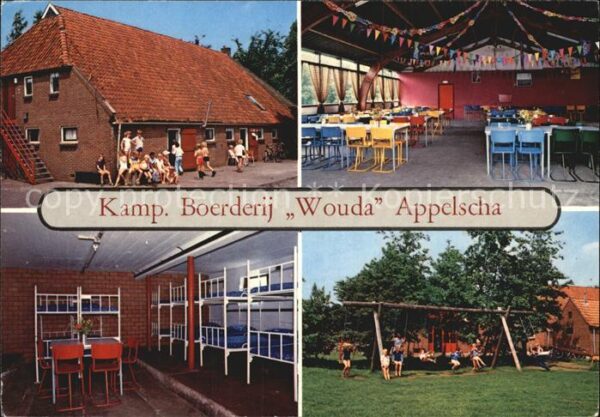 Appelscha Kamp Boerderij Halle Schlafraum Spielpl