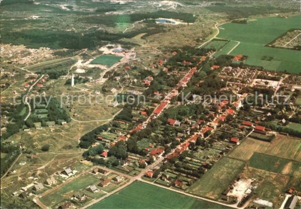 Schiermonnikoog Fliegeraufnahme