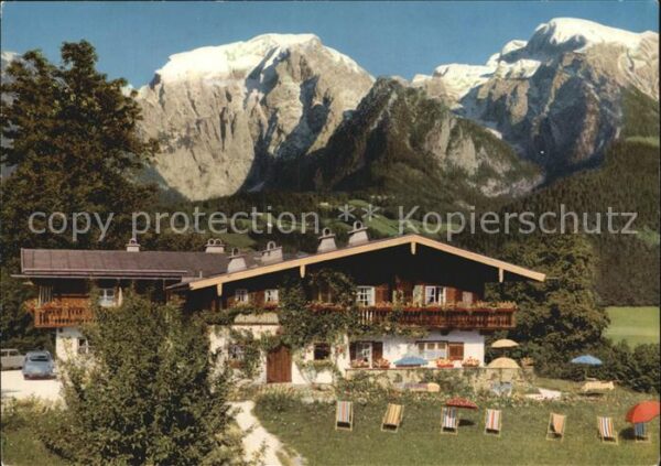 Schoenau Berchtesgaden Gästehaus Kohlhiaslhöh