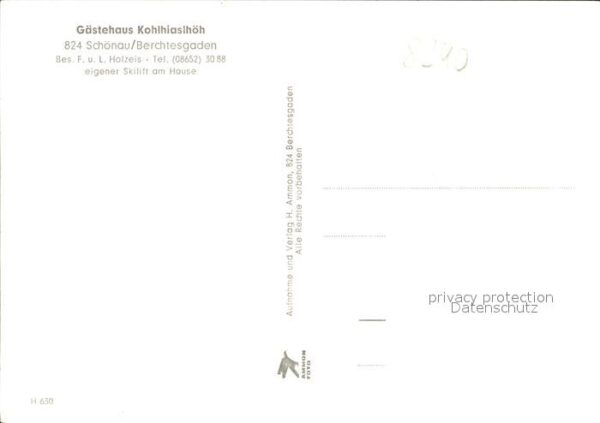 Schoenau Berchtesgaden Gästehaus Kohlhiaslhöh – Bild 2
