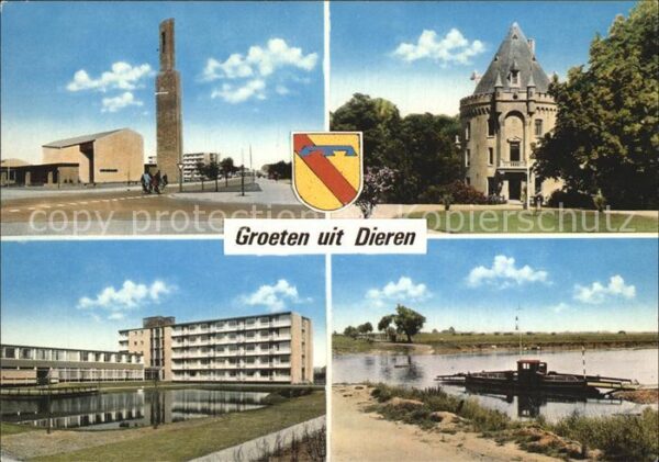 Dieren Kirche Schloss Hotel Bootsanlegesteg