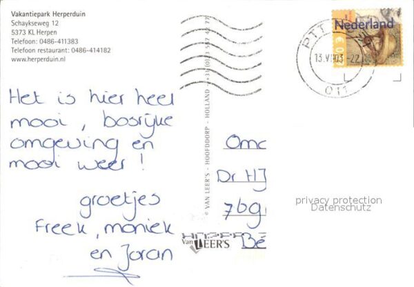 Herpen Vakantiepark Herperduin Bungalow Innere – Bild 2