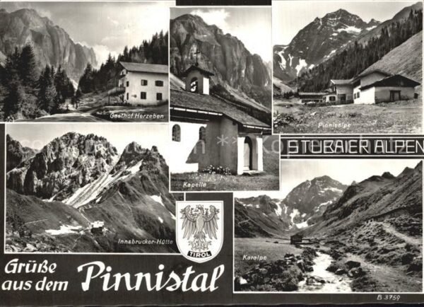 Pinnistal Gasthof Herzeben Pinnisalpe Innsbrucker