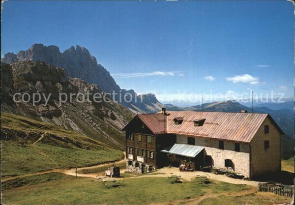 Villnoess Rifugio Genova Schlüterhütte am Kreuzko