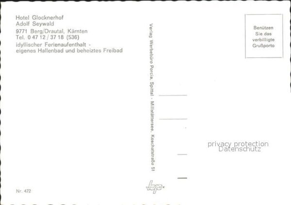 Berg Drautal Hotel Glocknerhof – Bild 2