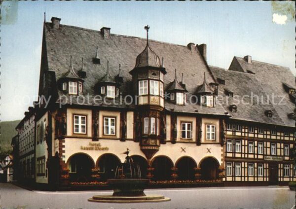 Goslar Hotel Kaiser Worth und Marktbrunnen