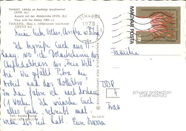 Tihany Abteikirche Teilansicht – Bild 2
