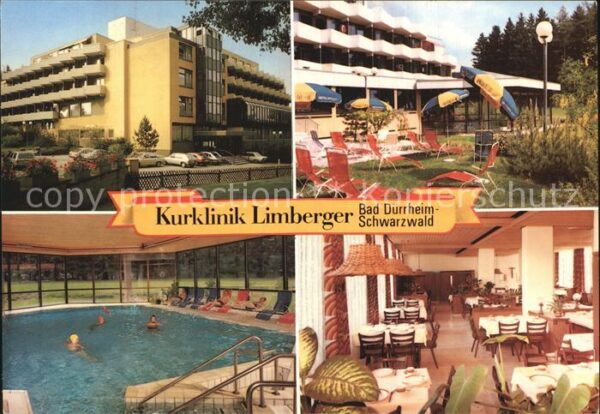 Bad Duerrheim Kurklinik Limberger Garten Schwimmbad S