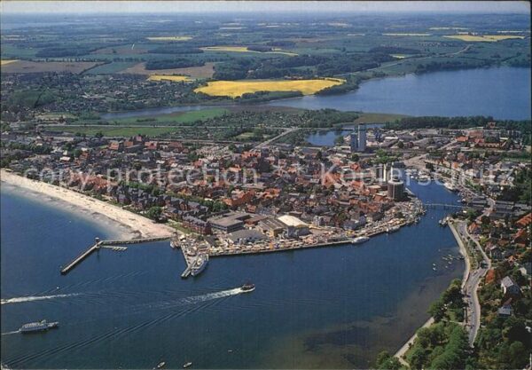 Eckernfoerde Fliegeraufnahme
