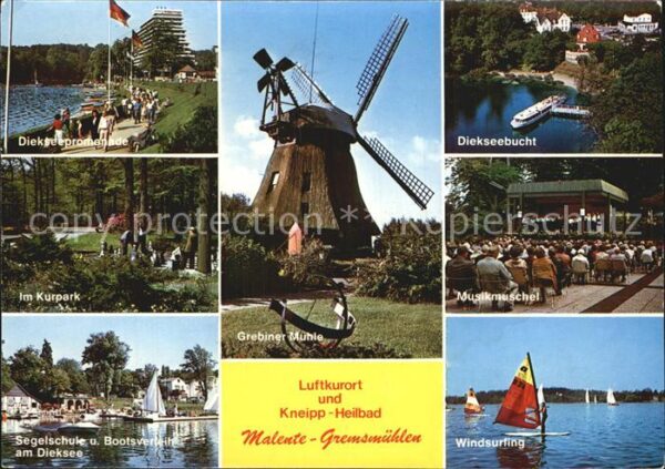 Malente-Gremsmuehlen Grebinger-Mühle Musikmuschel Diekseebuc