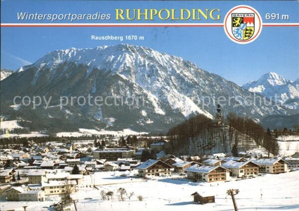 Ruhpolding mit Rauschberg