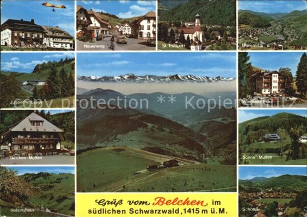 Belchen Baden Neuenweg Belchen Multen Schönau