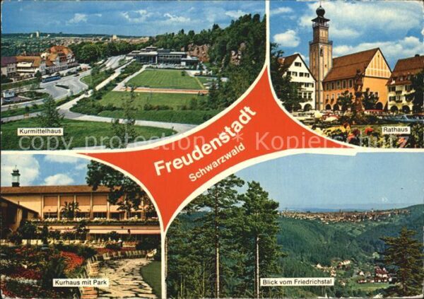 Freudenstadt Kurmittelhaus Kurhaus Friedrichstal