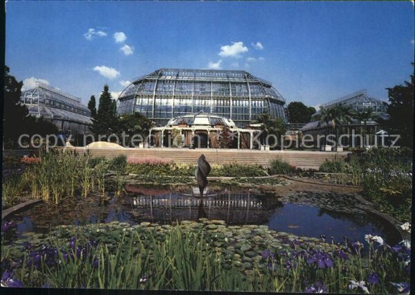 Dahlem Berlin Botanischer Garten Gewächshaus-Anlage